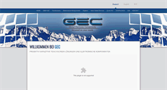 Desktop Screenshot of gec-tec.com